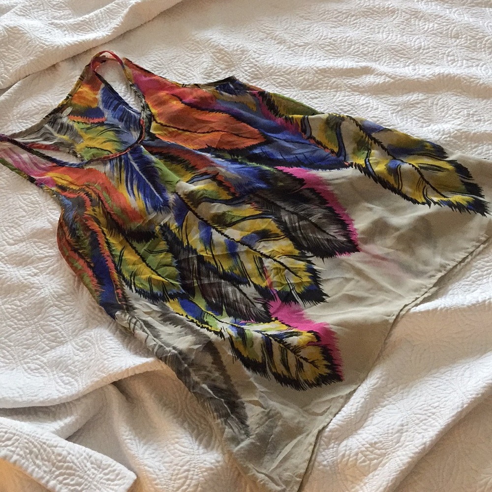BOGO DEAL Colorful feather tank